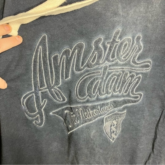 Fox Originals Amsterdam The Netherlands hoodie navy blue size 2XL - Picture 2 of 7
